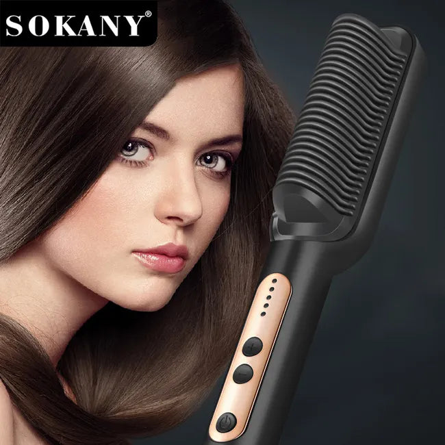 Cepillo alisador térmico Sokany (Envío gratis)
