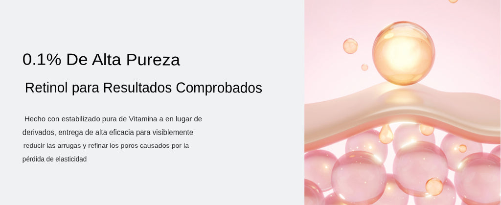 Retinol: Recupera la firmeza y luminosidad de tu piel desde la primera mirada ✨
