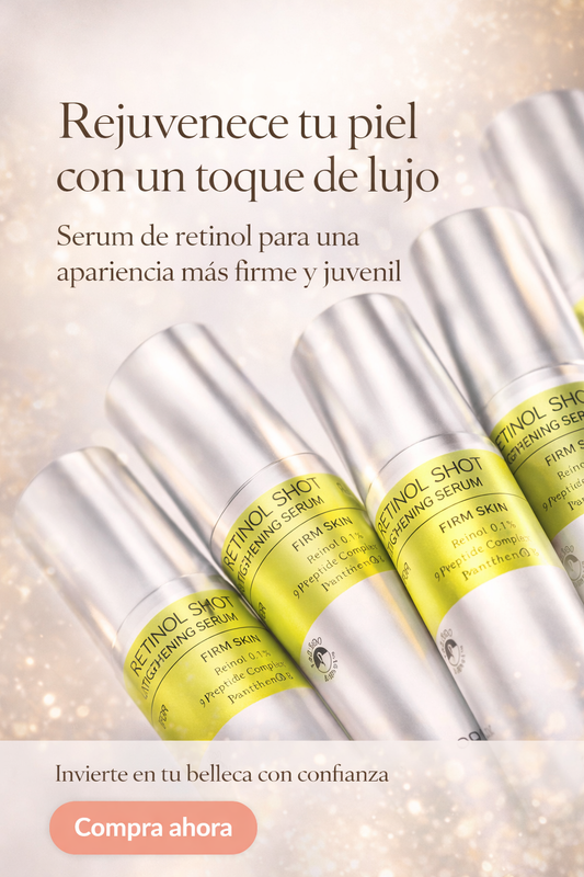 Retinol: Recupera la firmeza y luminosidad de tu piel desde la primera mirada ✨
